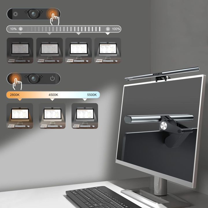 Monitor%20Light%20Bar%20with%201080P%20Webcam%2040cm%20Touch%20ScreenBar%20Computer%20Lamp%20Adjustable%20Brightness%20and%20Color%20Temperature%20E-Reading%20-%20Image%203