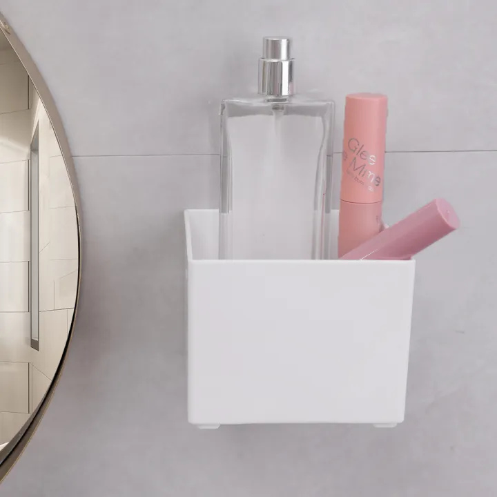 1/3Pcs%20Japanese%20Simple%20Wall-mounted%20Pen%20Holder%20Student%20Desktop%20Stick-on%20Pencil%20Case%20Mini%20Makeup%20Brush%20Storage%20Case%20-%20Image%203