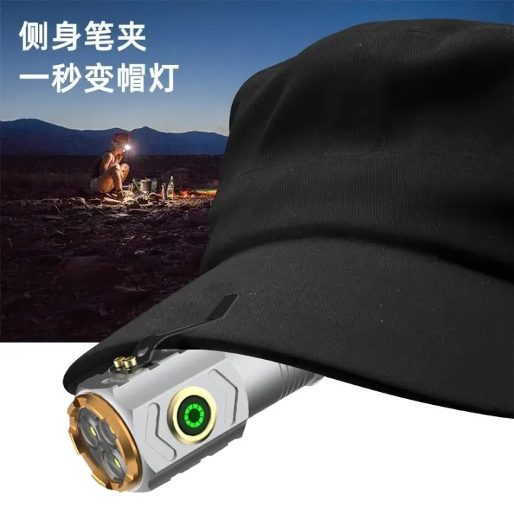 High%20Quality%203%20Core%20Powerful%20Mini%20LED%20Flashlight%20Rechargeable%20Super%20Bright%20Torch%20Waterproof%20With%20Magnet%20For%20Hiking%20Camping%20-%20Image%205