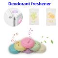 1set Solid Air Freshener Toilet Aromatherapy Fragrance Lasting Deodorant Bedroom Wardrobe Car Home Household Round Fresher.