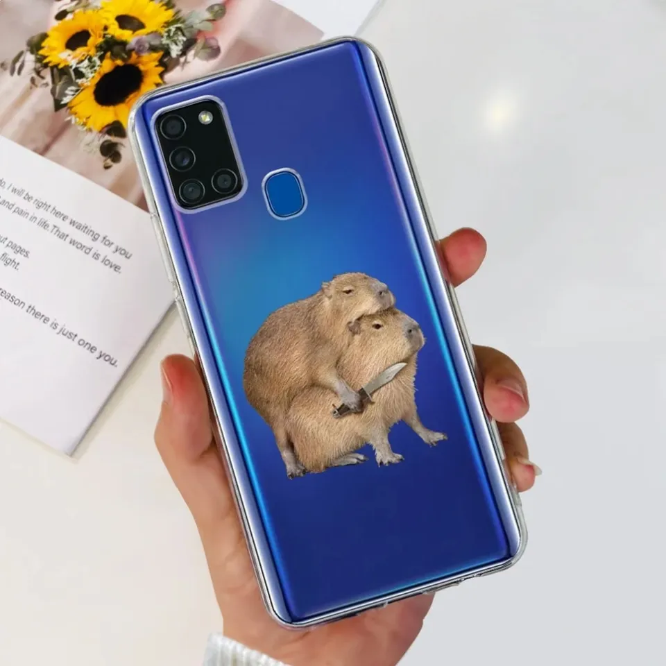 For Samsung Galaxy A21s Case Latest Design Love Pattern Soft