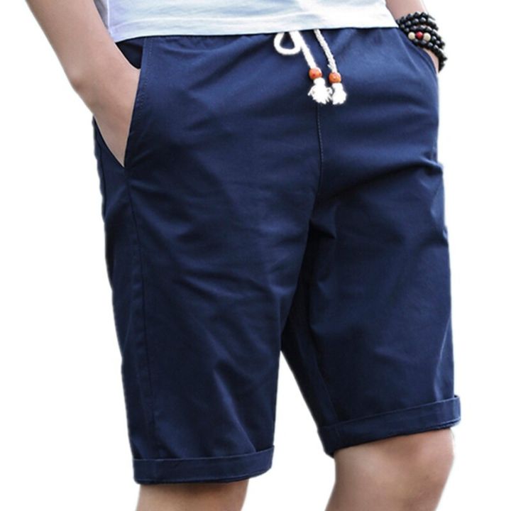 Brand%202022%20New%20Summer%20Casual%20White%20Shorts%20men's%20summer%20Basic%20Short%20men's%20Korean%20slim%20cotton%20versatile%20fashion%20mens%20beach%20pants%20-%20Image%205