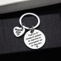 Appreciation Keychain Coworker Gifts From Friend Colleague Goodbye Thank You Retirement Farewell Motivation Steel Key Ring.
