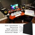 ARELENE 30 Pcs Acoustic Panels Foam Board Studio Sound-Absorbing Firewall Wedge Tiles Helps Reduce and Unnecessary Noise. 
