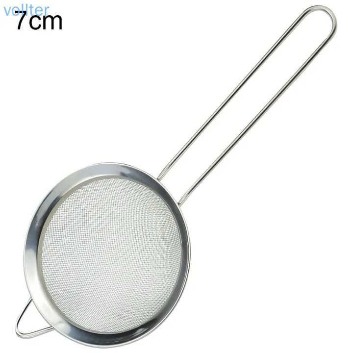 VOLL%20-%20Fine%20Mesh%20Strainer%20for%20Kitchen%20Stainless%20Steel%20Tea%20Colander%20Long%20Handle%20Food%20Sifter%20Flour%20Sieve%20Baking%20Tool,%207cm%20-%20Image%205