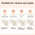 A K F Natural Invisible Double Eyelid Tape Stickers Fiber Instant Eyelid Lift Paste Long Lasting Bigger Eyes Beauty Tool.