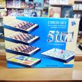 3 in 1 Magnetic Game Chess Checkers Ludo Education Toys. 