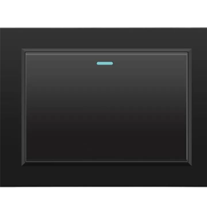 Tempered%20Glass%20Mechanical%20Button%20Electrical%20Wall%20Switch%204%20Gang%202%20Way%20118mmx72mm%20Black%20Panel%20Light%20Switch%204gang%202way%20-%20Image%205