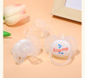 Kiss me Baby silicone pacifier with lid sleeping nipple newborn baby comfort Nipple -1pcs.
