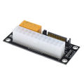 Dual PSU Power Supply Sync Adapter Add2Psu ATX 24Pin to 4Pin Molex Synchronous Connector Riser Cable Miner Mining. 