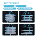 3-Tier Portable Mesh Clothes Hanging Dryer, Foldable Sweater Drying Rack, Hanging Laundry Rack.