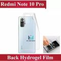 For Xiaomi Redmi Note 10 Pro Max / Note 10 Pro / Note 10 - (3IN1) - Premium Quality Full Cover Glass HD Clear 21D Tempered Glass Screen Protector, Back Side Protector Film, Camera Lens P. 