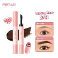 PINKFLASH Eyebrow Pomade Brow Gel Creamy3 Colors Natural Waterproof Long Lasting Highly Tint Eyebrow Shade With Brush Makeup. 