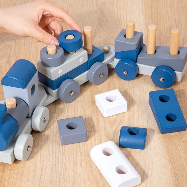 Stacking%20Train%20Classic%20Wooden%20Toddler%20Toy%20(20pcs)%20Hand%20Eye%20Coordination%20Shape%20Sorter%20Educational%20Children%20Toys%20-%20Image%203