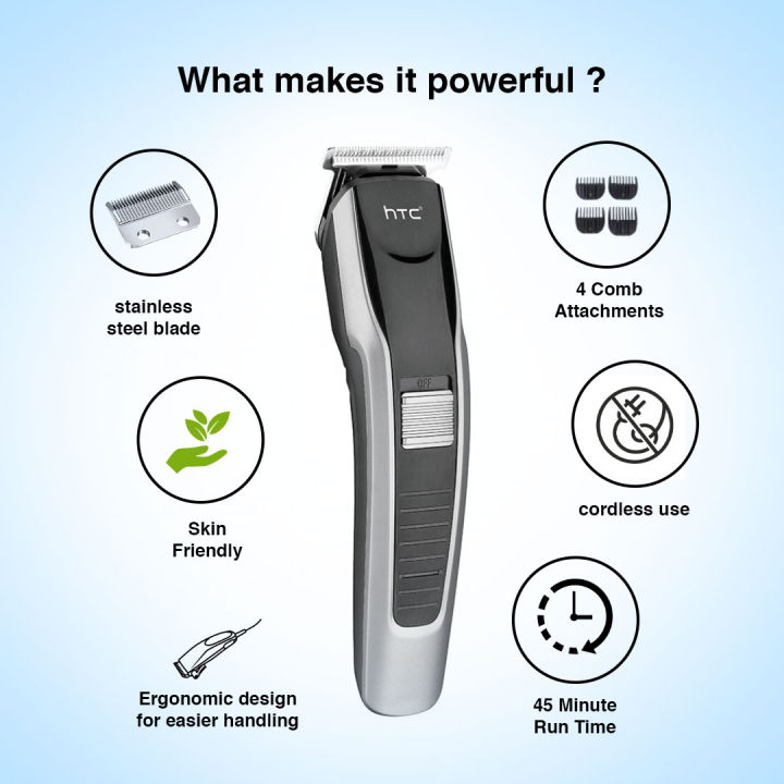 HTC%20AT%20538%20Rechargeable%20Hair%20and%20Beard%20Trimmer%20for%20Men%20-%20Image%203
