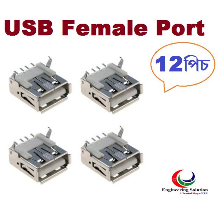 USB Female Port-USB Type-A (Female) Connector
