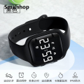 Smalshop 正港ZGO智能手表男女学生夜光防水运动计时多功能潮流方块电子表.