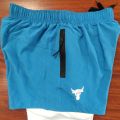 Sports Swimming Shorts Fitness Sports Training Quick-Drying Breathable Fake Two-in-One Shorts Unisex.
