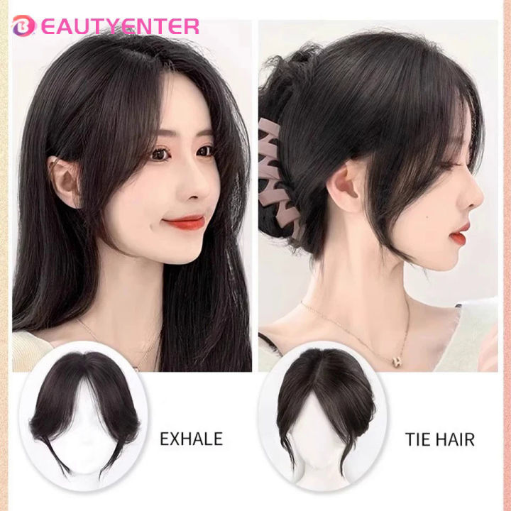 BeautyEnter%20Synthetic%20Bangs%20wig%20for%20women%20with%20natural%20fluffiness%20and%20increased%20hair%20volume%203D%20eight%20character%20facelift%20bangs%20-%20Image%205