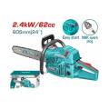 Gasoline chain saw 24" INDUSTRIAL TOTAL-TG5602411. 