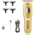 Kemei All Metal Professional Men Electric Cordless Hair Trimmer KM-078 Male Haircut Machine Hair Trimmer. 