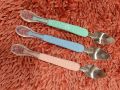 1pcs Baby Spoon Dual-Head Food Feeding Spoon for Fruit Puree Making Toddler Multipurpose Food Feeder Spoons Safe Tableware (Color as per stock). 
