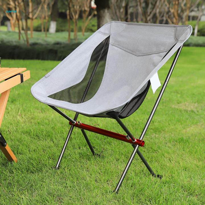 Folding Camping Chair Lightweight Beach Chair for Garden Hiking