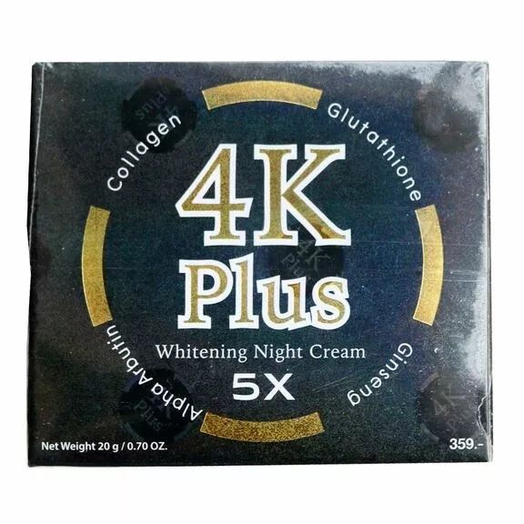 4K Plus 5X Whitening Night Cream 20g