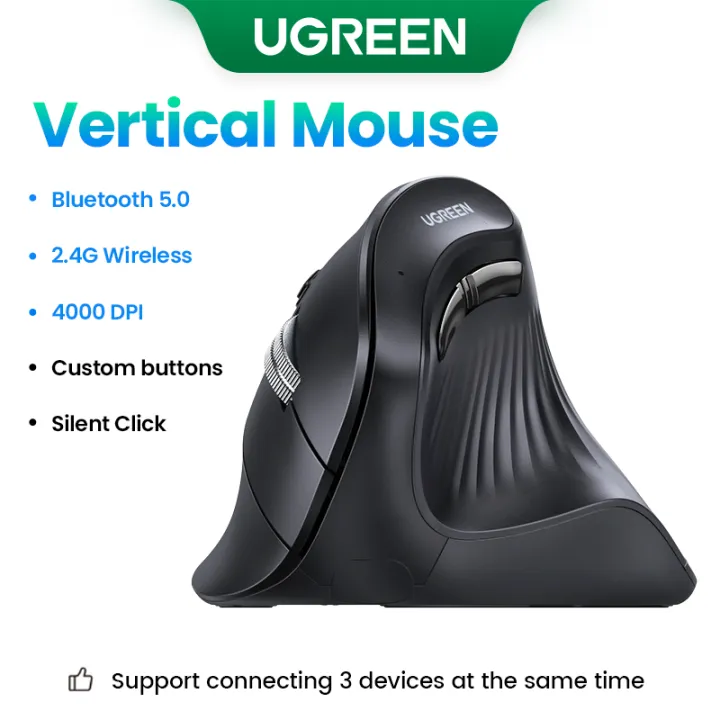 UGREEN%20Dual-mode%20Vertical%20Mouse%20Mice%202.4G%20&%20Bluetooth%20Vertical%20Ergonomic%204000DPI%20Wireless%20Silent%20Click%20Mouse%20with%20Laser%20Engraving%20Black%20-%20Image%209