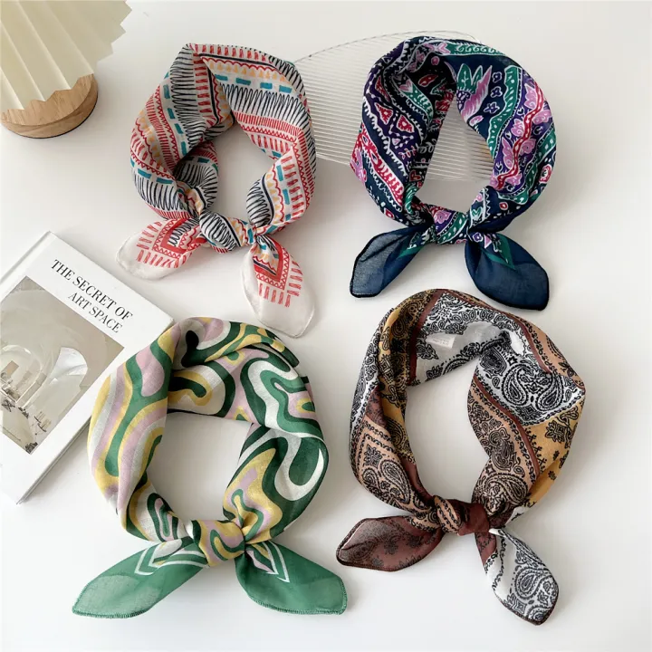 Fashion%20Cotton%20Scarf%20Women%20Floral%20Print%20Neckerchief%20Small%20Headscarf%20Hijab%20Scarves%20Female%20Cute%20Bandana%20Head%20Scarfs%20Ladies%2055x55cm%20-%20Image%202