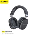 Awei AT7 Headphone 70 hours Play Time Bluetooth 5.4 Wireless Over The Ear Budget Headphones. 