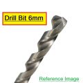 6mm Drill Bit 6mm HSS Twist Drill Bits 6mm High Speed Stainless Steel Drill Bits With 6mm Shank For Drill Machine Chuck Tool Sets.