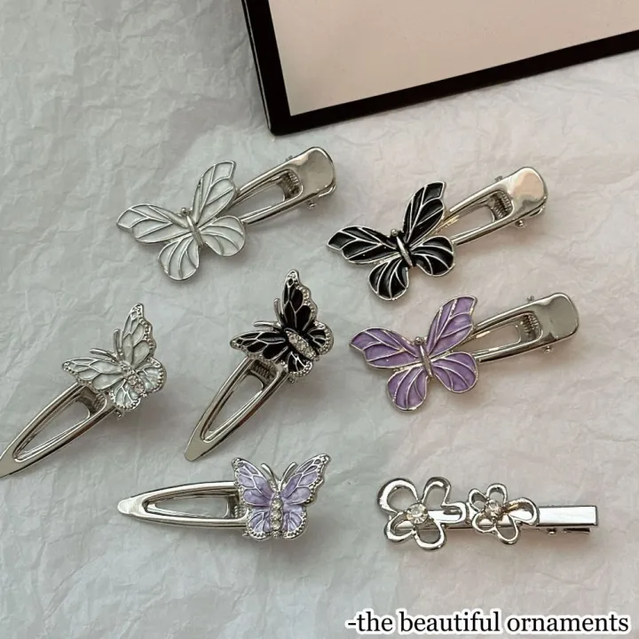 New%20Silver%20Color%20Butterfly%20Hair%20Clip%20Y2K%20Simple%20Butterfly%20Hairpin%20Fashion%20Accessories%20Butterfly%20Pattern%20Hairpins%20-%20Image%206