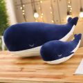 Kawaii Blue Whale Shark Plush Toy New Simulation Cartoon Cute Whale Doll Great White Shark Dolls Throw Pillow Birthday Gift.