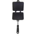 Sandwich Maker, Grill Frying Pan Widely Applicable Non Stick for Picnics. 