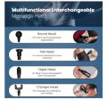 Fascial Gun MP 410 Portable Fascial Massage Gun Electric Massager Body Relaxation With LED Touch Screen 4 Replaceable Massage Head High quality Fascial Massage Gun. 