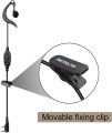 Retevis RT-5R 2 Way Radio Earpiece with Mic, G Shape Ear Hook Headset for Retevis RT22 H-777 UV-5R Arcshell AR-5  (1 Pack). 