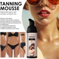 Amour zii Self Tanning Mousse Spray Fast Body Face Self Tanner 60ml Cream Mak Makeup Solarium Foundation Tan D5n8. 