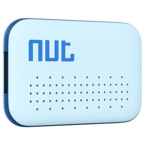 Nut Mini F6 Smart Tag Bluetooth Tracker Key Finder Locator Anti Lost Found Alarm For Security Protection Blue
