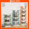 Shoe Rack 5 Layer (Stackable Multi-tier Shoe Organizer).. 
