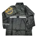 BOOS Rain Coats for Men Waterproof Jacket and Pant with Bag, Biker Raincoat.