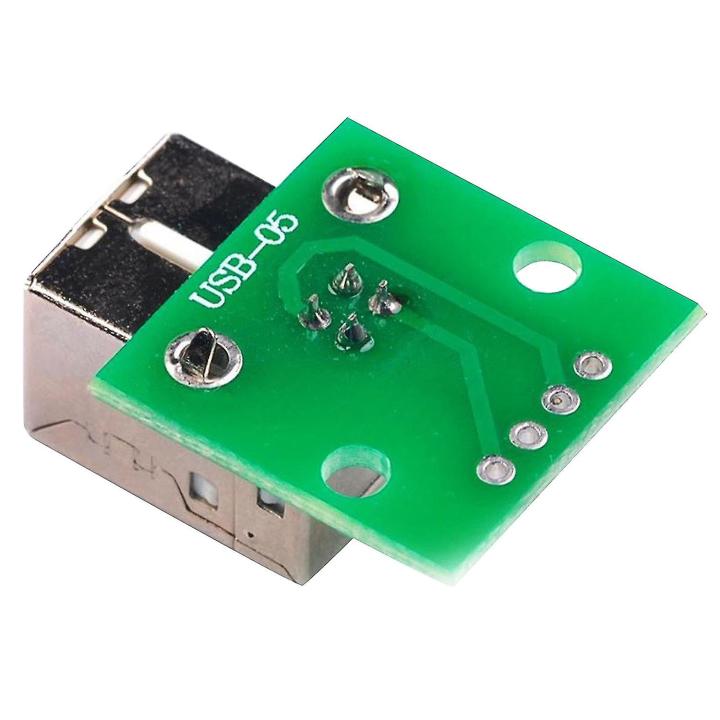 USB%20B%20Breakout%20Board%20USB%202.54mm%20Pitch%20Adapters%20Connector%20USB-B%20To%20DIP%204%20Pin%20USB%20B%20Test%20Board%20USB%20Mother%20Seat%20To%20DIP%20Type%20B%20Female%20Socket%20Breakout%20Board%20-%20Image%202