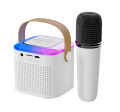 KSong Audio Y1 Portable Wireless Bluetooth Speaker with Microphone Ambient Light Children's Wireless Microphone All-in-One Audio. 