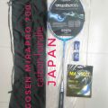 Gosen Mirapro 700 carbon handle racket with string and grip free. 
