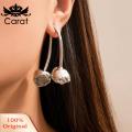 Carat Long Crry Ear gs Crry Shape Dangle Ear gs for Women Lightweight Alloy Ear Jewelry for Prom Cocktail Party Long Hang Ear gs for Women Crry Ear gs. 