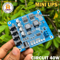 Mini Router UPS Board 40W Battery Charger Board 11.1V 40 Watt. 