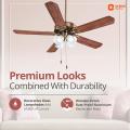 Orient Subaris 1300MM / 52" Ceiling Fan Underlight (Antique Copper). 