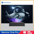 Xiaomi Wemax One Pro FMWS02C 4K Laser Projector 7000 Lumens 150inch Image UST Ultra Short Throw HDR 3000:1 ALPD 3.0 DLP Cinema Theater Projector CN Version. 