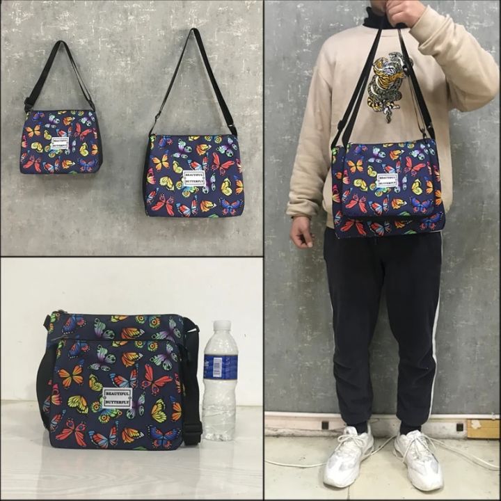 Cute%20Butterfly%20Print%20Canvas%20Shoulder%20Bag%20Women%20Handbags%20Girls%20Underarm%20Clutch%20Bags%20Casual%20Adjustable%20Crossbody%20Bag%20Gift%20-%20Image%205