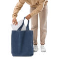 Denim Blue Jeans Shoulder Tote Bag  With Free Poch Pencil bag for Women. 